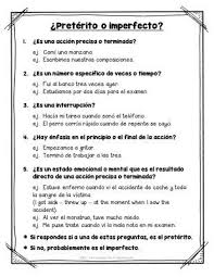 Preterite And Imperfect How To Choose Between The Two Learn Portuguese Spanish Teaching Resources Preterite Spanish