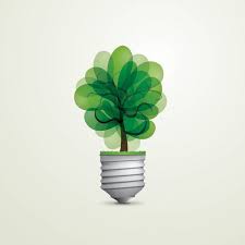 Green Light Bulb Vector Graphic Dryicons Com Light Bulb Vector Energy Bulbs Green Energy