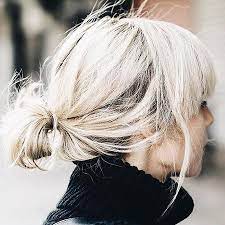 24 kurze blonde haare mit pony check more at https s2 diydecors online 24 kurze blonde haare m blonde hair with bangs messy hairstyles short hair styles