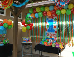 Monsters Birthday Party Ideas Photo 7 Of 28 Monster Birthday Parties Monster 1st Birthdays Monster First Birthday