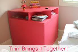 Out of stock discontinued ! Corner Table With Hidden Compartments Memaw Poppyneed To Make The Girlies This Hint Hint Diy Pottery Boys Bedroom Decor Corner Unit