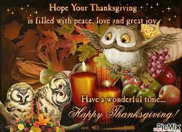 A time for family, good food, and appreciating all of the good things you've got. Thanksgiving Owl Picmix