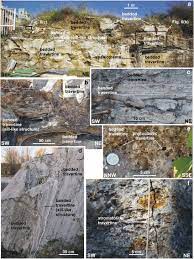 Travertine is a porous stone sometimes used in flooring, countertops, walls and back splashes. A Exposed Bedded And Banded Travertines In Outcrop 2 Note The T Like Download Scientific Diagram