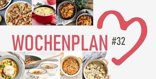 Wochenplan Rezepte Thermomix Wochenplan Essen Wochen Planer Lebensmittel Essen