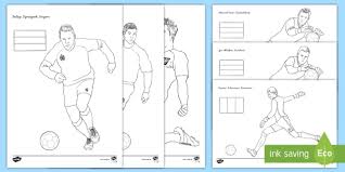 Sechseinhalb millionen menschen (über acht prozent der bevölkerung) sind mitglied in einem der über 27.000 fußballvereine. Internationale Fussballspieler Ausmalbilder Teacher Made