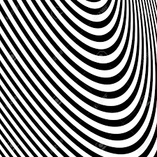 Black And White Illusion Background Abstract Vector Background Of Waves Optical Illusion Black And White Line Art Wave Ico In 2020 Black And White Illustration Art Background Photoshop Tutorial Design