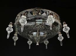 Maybe you would like to learn more about one of these? A Large And Unusual Cut Glass Plafonnier In Antique Ceiling Lights