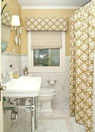 These ruffled shower drapes with tiebacks are a great option if you like closed privacy one day and open with natural light another day. 22 Bathroom Curtain Ideas For Your Personal Sanctuary
