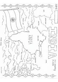 Download iowa flag images and photos. India Map Coloring Sheet By Art With Mrs Olson Tpt