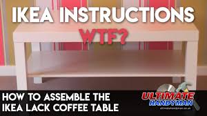 Ikea lack side table is a simple piece that first appeared in 1979, and it's still on. How To Assemble The Ikea Lack Coffee Table Youtube