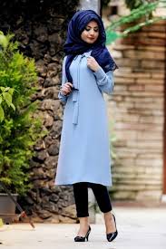 Modern Ve Sik Tesettur Tunik Pantolon Kombinleri Basortusu Modasi Islami Moda Musluman Modasi