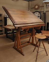 Le Grenier Roubaix France Stock Ancienne Table D Architecte Reglable 1920 Vintage Drafting Table Drafting Table Drawing Desk