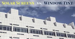 Solar shades are also excellent ways of controlling harmful uv rays and solar heat gain in your home. Solar Screens Vs Window Tint Cc Sunscreens Arizona