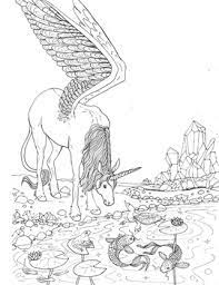 We have collected 39+ unicorn pegasus coloring page images of various designs for you to color. Coloring Page Unicorn Pegasus By Art By Nana 305 Tpt