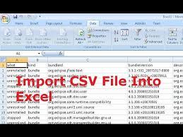 Open the csv file when you select the option to open a file in excel, select the option text files besides the file name box. How To Import Csv File Into Excel Youtube