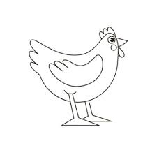 Learn how to draw a rooster with simple step by step instructions. How To Draw A Chiken For Kids 8 Easy Drawings Ideas