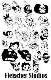 Black And White Comic Art Style Character Cartoon Styles Vintage Cartoon Cartoon Tattoos