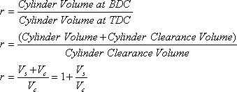 Engine Formulas