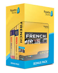 Method to learn vocabulary, useful expressions and you will gain a good pronunciation in french. Rosetta Stone Learn French Bonus Pack Bu Buy Online In Aruba At Desertcart