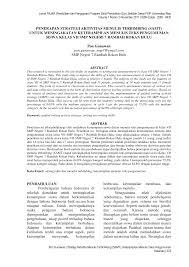 Kunci jawaban tema 6 kelas 3 halaman 24. Https Media Neliti Com Media Publications 258055 Penerapan Strategi Aktivitas Menulis Ter 941481f6 Pdf