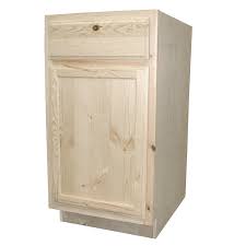 Building supplies and log home products at contractor prices to the public! Kapal Wood Products B18 Pfp 18 X 34 1 2 Inch Knotty Pine Unfinished Plywood Base Cabinet At Sutherlands