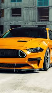 1080x1920 Yellow Ford Mustang Gt Muscle Car 2020 Wallpaper Ford Mustang Gt Ford Mustang Yellow Mustang