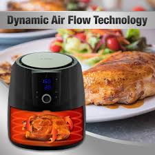 Air Fryer Xl 8in1 By B Weiss 5 5 Qt Family Size Huge Capacity1800w Powerwith Airfryer Accessories Pizza Pan 50 Recipes Co Cooking Recipes Air Fryers Pan Pizza