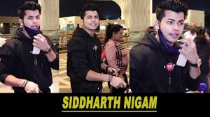 Siddharth Nigam With His Mom Spotted At Airport Youtube Being happy never goes out of style 😇. siddharth nigam with his mom spotted at airport