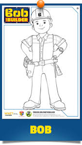 Coloring Pages Bob The Builder Pbs Kids Bob The Builder Printables Kids Kids Bob
