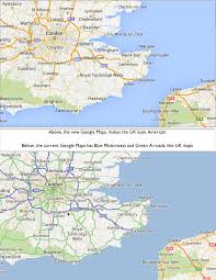 Check spelling or type a new query. The Current Google Maps Uses Uk Colour Conventions For Roads In The Uk And French Ones In France The New One Uses Us Colour Covent Croydon Basildon Maidstone