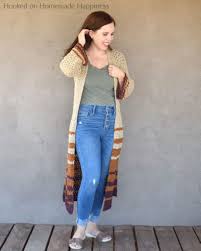 Discover free knitting patterns for socks, accessories, toys, hats, mittens, home décor and more. Boho Duster Cardigan Crochet Pattern Hooked On Homemade Happiness