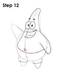 Step 1 first, use a pencil to lightly draw or sketch out the outline shape of patrick. 18 Patrick Star Ideas Patrick Star Spongebob Drawings Patrick Drawing