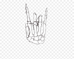 High quality finger bones inspired art prints by independent artists and designers from around the world. Middle Finger Skeleton Png Rock And Roll Skeleton Hand Transparent Png Vhv