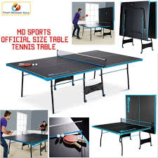 Ships fully assembled with a free net set. Folding Ping Pong Table Tennis Tournament Size Game Set Indoor Outdoor Sport Set Mdsports Table Tennis Table Mdf Table Table Tennis