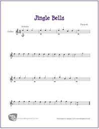 Jingle Bells Free Beginner Guitar Sheet Music Sheet Music Free Sheet Music Printable Sheet Music