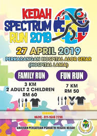 Kedah Spectrum Run 2019 Reg Open Pacemakers Malaysia Facebook