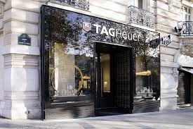 Tag Heuer Flagship Boutique Paris Champs Elyssee Tag Heuer Shop Interior Design Design Minimal