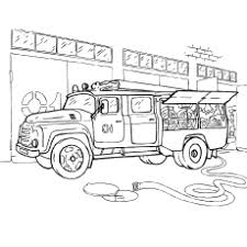 Your own fire trucks printable coloring page. Firefighter Coloring Pages Free Printables Momjunction