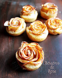Pomme Feuilletee En Bouton De Rose Apple Rose Il Etait Une Fois La Patisserie