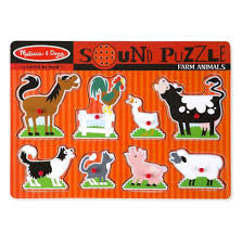 Tablero Con Sonidos Animales Granja Mini Genios