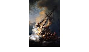 Dated 1633, it was made shortly after rembrandt moved to amsterdam from his native leiden, when he was establishing himself as the city's leading painter of portraits and historical subjects. The Storm On The Sea Of Galilee By Rembrandt Van Rijn Journal Notebooks Golding Amazon De Bucher