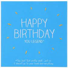 Happy Birthday You Legend Card Birthday Cards For Him Happy Birthday Birthday Cards