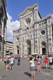 Cathedral Of Santa Maria Del Fiore And Piazza Duomo Florence Cathedral Of Santa Maria Del Fiore On Piazza Del Duomo Square Florence Tuscany Italy Europe Stu Florence Cathedral Italy Art Print Tuscany Italy