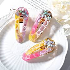 Hair Barrette Resin Mold And Metal Clips Hair Pin Silicone Mold Diy Hair Clips Jewelry Accessories Making Tool Diy Epoxy Resin Art Resin Jewelry Diy Diy Resin Art Hair Clips Diy