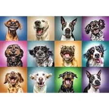 New designs now with an added 20% discount for a limited time. Trefl 10462 Funny Dog Portraits 1000 Pieces Puzzle