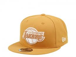 New era 9forty nba the league la lakers adjustable cap. New Era Los Angeles Lakers Panama Tan Edition 9fifty Snapback Cap Topperzstore De