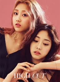 Their last album was released over a year ago. K Pop Hq Pics Yein And Jisoo Lovelyz High Cut Magazine