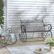 Découvrez nos réductions sur l'offre deco murale fer forge sur cdiscount. Banc De Jardin A Bascule Fer Forge Brun Amenagement D Exterieur Eminza