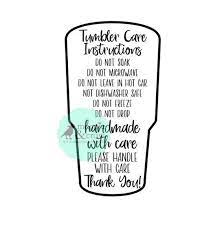 We did not find results for: Tumbler Care Card Svg Tumbler Care Instruction Card Svg Etsy