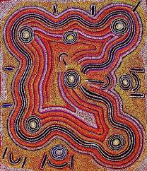 Encounter Board Uluru Australia Aboriginal Artwork Aboriginal Painting Indigenous Australian Art